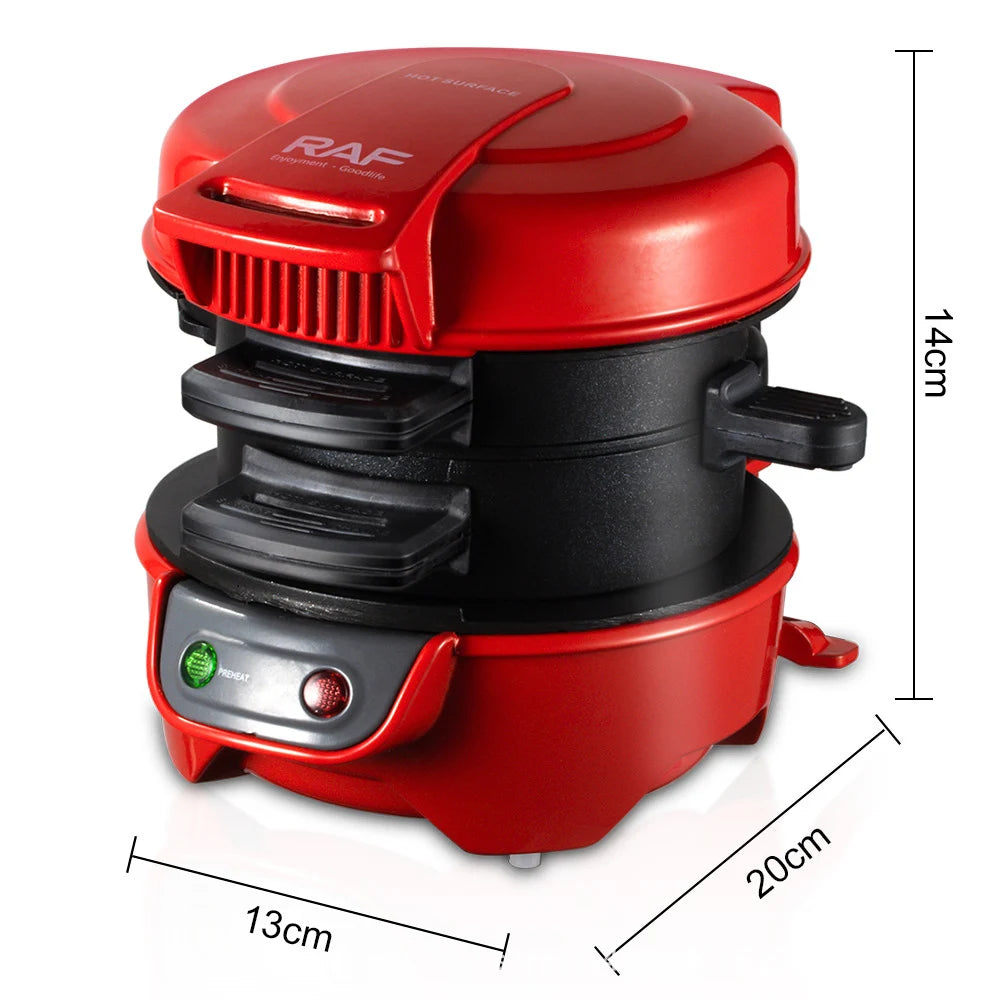 600W Electric Sandwich Maker – Perfect for Breakfast and Quick Meals